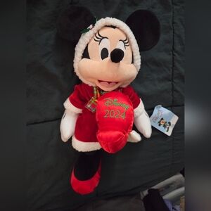 Disney Holiday Mickey Mouse Plush - Red, Black, and White
